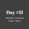 【Day-11】機械学習のチートシートを眺めたり、比べてみたり