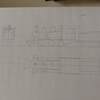 鉄道省７２７０の製作・ゆるっと十字窓。