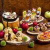 スイーツフェア開催以来初のペアリング「リンゴと栗のスイーツハーベスト」を開催
