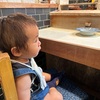 朔矢、回らないお寿司デビューです。