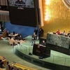 ガラガラゼレンスキー演説