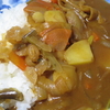 カレーを作って貰った