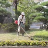 長寿会のみなさんによる除草ボランティア