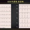 ECG-256：60才代男性です。外科入院時の記録です。