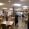 午前中は雨　ラスク製造、折り鶴の選別　アジサイ