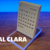 JACKAL CLARA Desk Calendar 2023｜ミニマルでインテリアに馴染む美しい卓上カレンダー