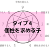 エニアグラム タイプ４：個性を求める子