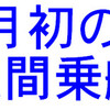 1月初の夜間乗艇