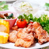 鶏のから揚げ＆小さなおかずワンプレート