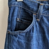 LEVI'S VINTAGE CLOTHING 1965 606 Super Slims 3ヶ月経過 2回目の洗濯