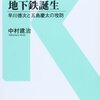 「地下鉄誕生－早川徳次と五島慶太の攻防」交通新聞社新書６１、中村建治