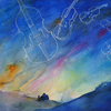 水彩画「ensemble 01」