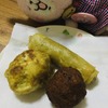 セブITパーク内バスターミナル近くの揚げ物屋さんでフィリピンの揚げ物を買ってみた