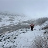 〈個人山行〉槍ヶ岳（撤退）厳冬期山行の下見