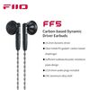 FiiO FF5: Carbon-based 14.2mm Dynamic Driver Earbuds Alumium Shell With 3.5mm/4.4mm MMCX Cable