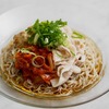 キムチ納豆冷しゃぶ蕎麦のレシピ