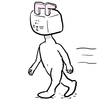 『のそのそ歩くうさぎさん』