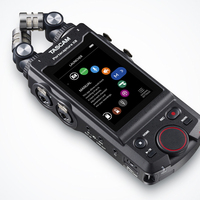 TASCAM、32ビットフロート録音対応ピンマイク付きフィールドレコーダー