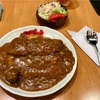 🚩外食日記(284)    宮崎ランチ   「らいらい」③より、【カツカレー(サラダ付き)】‼️🌐宮崎市高洲町🌐