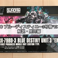 ガンプラ Hguc ブルーディスティニー3号機 Exam 可動 ギミック編 つくりびとな日々を