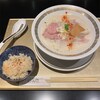 新大阪の○de▽（まるでさんかく）で鯛白湯ラーメンを食べてきました