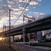 最悪の夕立。(木曜日、曇り一時雨)