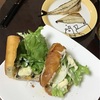 昨日釣ったサバでサバサンド