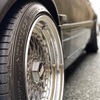 BMW E30 【スタイルアップ　File 31】BBS RS ピアスボルト　メッキ加工。