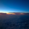 成層圏と対流圏の境で見た時雨