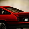 【モデルインプレッション】 INNO Models 1/64 - Toyota Sprinter Trueno AE86 (Red&Black)