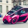  トヨタの電動３輪車「i-ROAD」