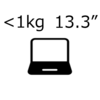 【3選】シュッとしたノートPC(1kg以下、13.3インチ)