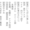 4年生 国語 「聞き取りメモの工夫」スピーチメモ例