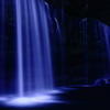 夜の滝②