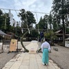 茅の輪くぐり