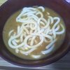 復習のカレーうどん