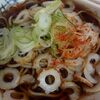 札幌市　蕎麦　ひのでそば　/　ちくわそば