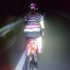 夜練　43km