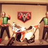 各ライダーの像(昭和ライダー編)