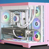 ピラーレスデザインで魅せる！Thermaltakeの新作ピンクPCケース「View 380 TG ARGB」「View 270 Plus TG ARGB」＆垂直配置対応ライザーケーブルが7月18日発売！