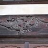 大正寺（熊谷市）／虹梁と懸魚の彫刻が美しい