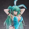 新登場！「グリーンツインテバニーちゃん 1/4 完成品フィギュア」特典付き予約受付中【送料無料】