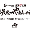 【試合順・対戦カードなど】12月31日（大晦日）開催｜RIZIN（ライジン）「平成最後のやれんのか」まとめページ