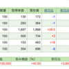 週間投資収益（2021/6/27~7/3）