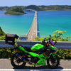 絶好のツーリング日和だったので角島大橋まで走ってきた