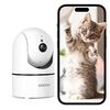【実機レビュー】COOAU見守りカメラ：300万画素でペットも安心！留守番中の可愛い姿を見逃さない