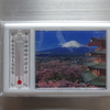 富士山 浅間公園温度計付きマグネット 【山梨県】