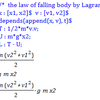 落体の運動 その1