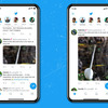 Twitter、iOS、Androidアプリのタイムラインで画像が縦長で大きく表示されるように