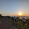雪の大谷～岐阜の旅2024GW④～散居村の夕景のあと友人と合流